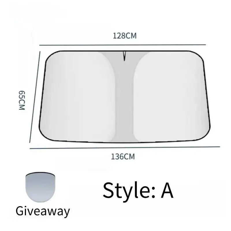 Front Windshield Sunshade CHERY7