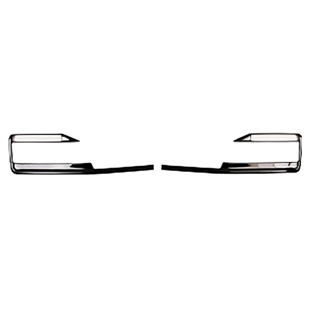 Black Warrior Kit Blackened Bright Strip Decorative Trim For Great Wall Tank 500 2022 2023 2024 Front Fog Light Accent