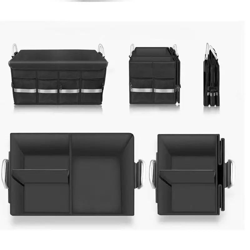Rear Trunk Organizer Storage  (Collapsible Black)