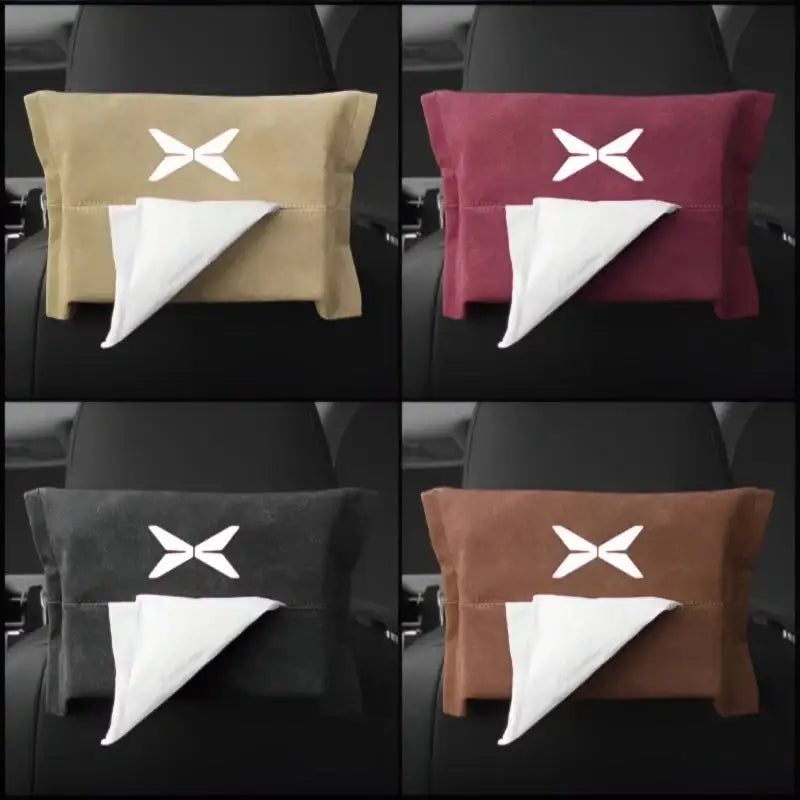 XPeng Car Tissue Box Holder Hanging Backseat Center Console Case | carblaze 2