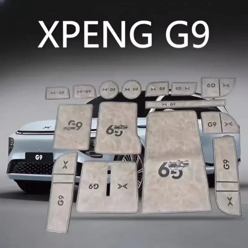 G9 X9 Door Storage Mat,Gate Slot Mat,Coaster Mat 15 Pcs XPENG1