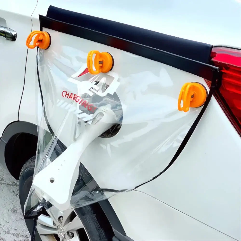 戶外防水電動車充電埠蓋