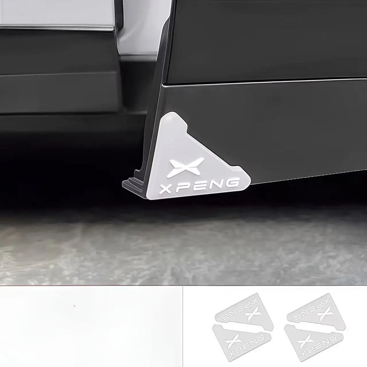 Striscia anti-collisione porta auto & Protezioni angoli porta auto (4 pezzi)