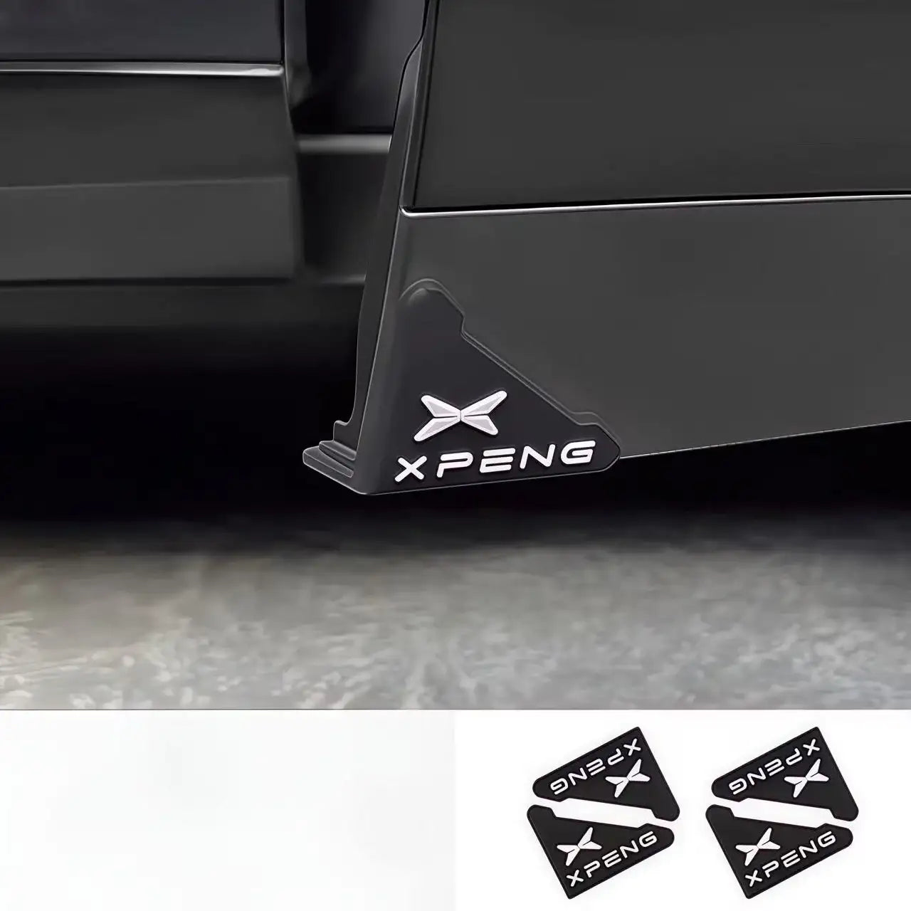 Striscia anti-collisione porta auto & Protezioni angoli porta auto (4 pezzi)