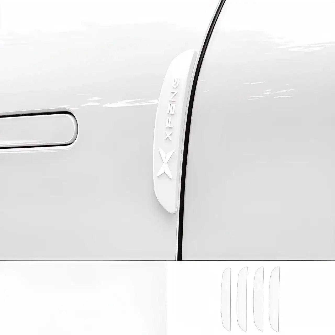 Striscia anti-collisione porta auto & Protezioni angoli porta auto (4 pezzi)