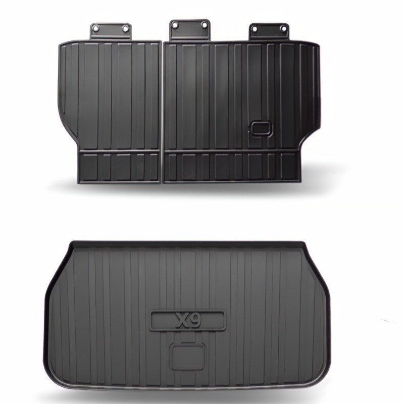 Tapis de coffre arrière, tapis de rangement arrière X9