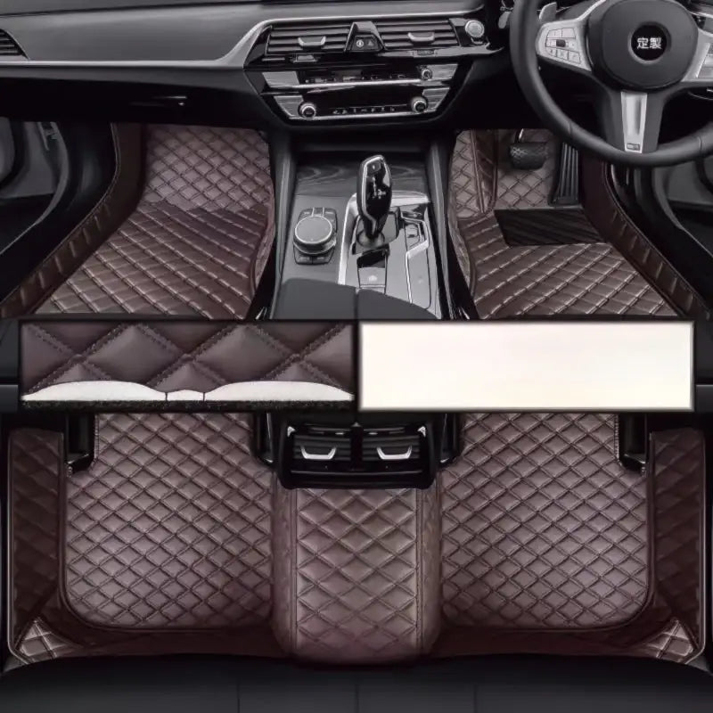 Right rudder XPENG G6 G9 P7 X9 M03 Napa Leather  Floor Mats XPENG2
