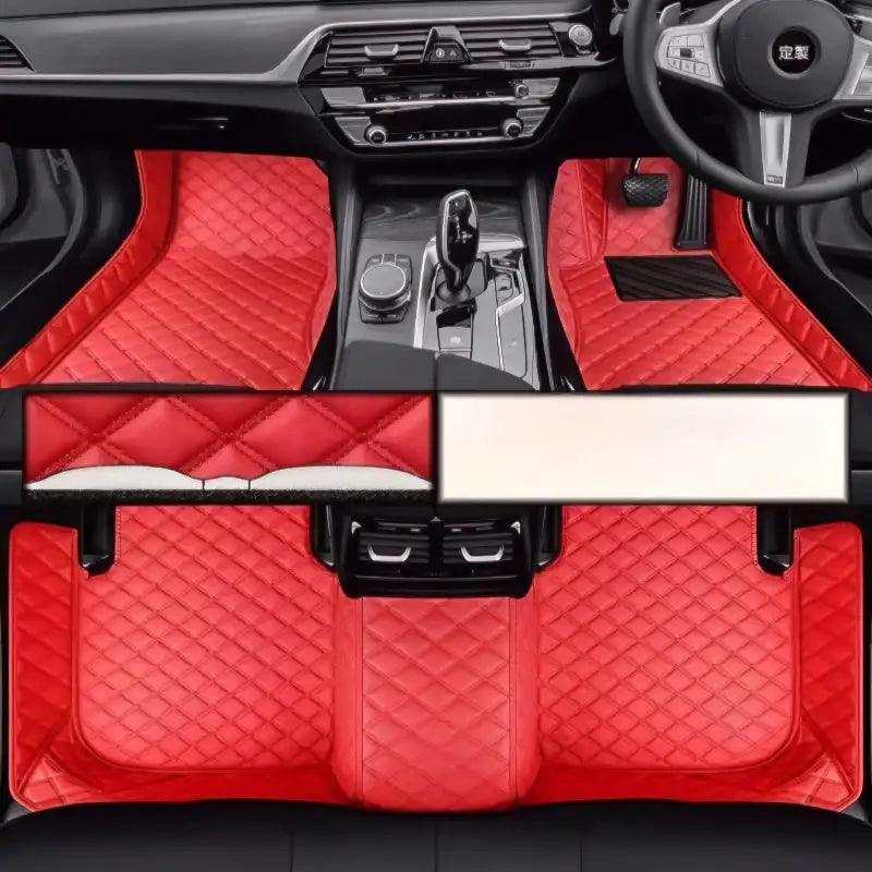 Right rudder XPENG G6 G9 P7 X9 M03 Napa Leather  Floor Mats XPENG3