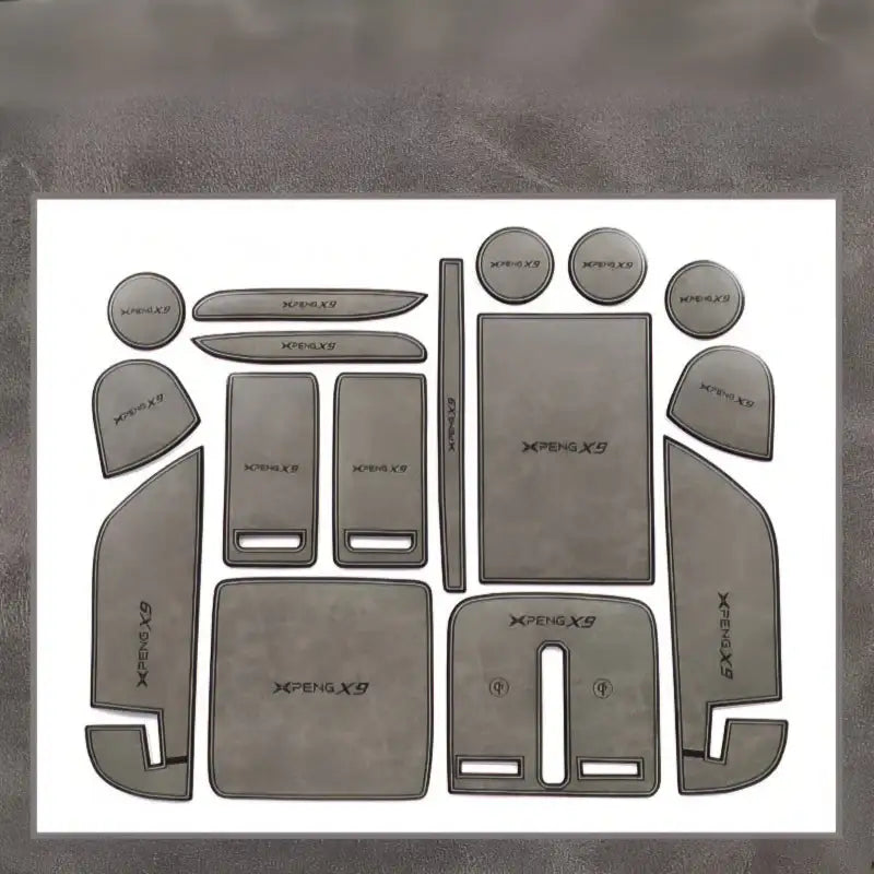 G9 X9 Door Storage Mat,Gate Slot Mat,Coaster Mat 15 Pcs XPENG4