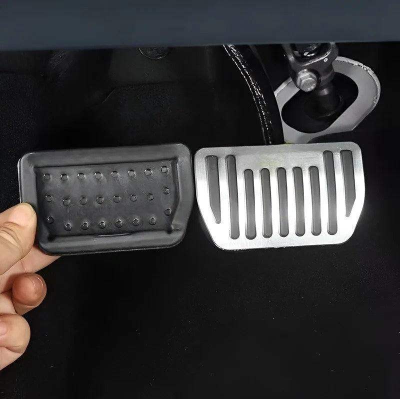Brushed Aluminum Performance Pedals for Geely