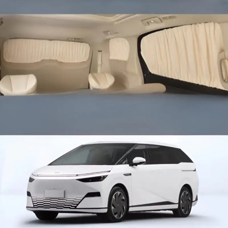 適用於小鵬X9的車窗遮陽簾