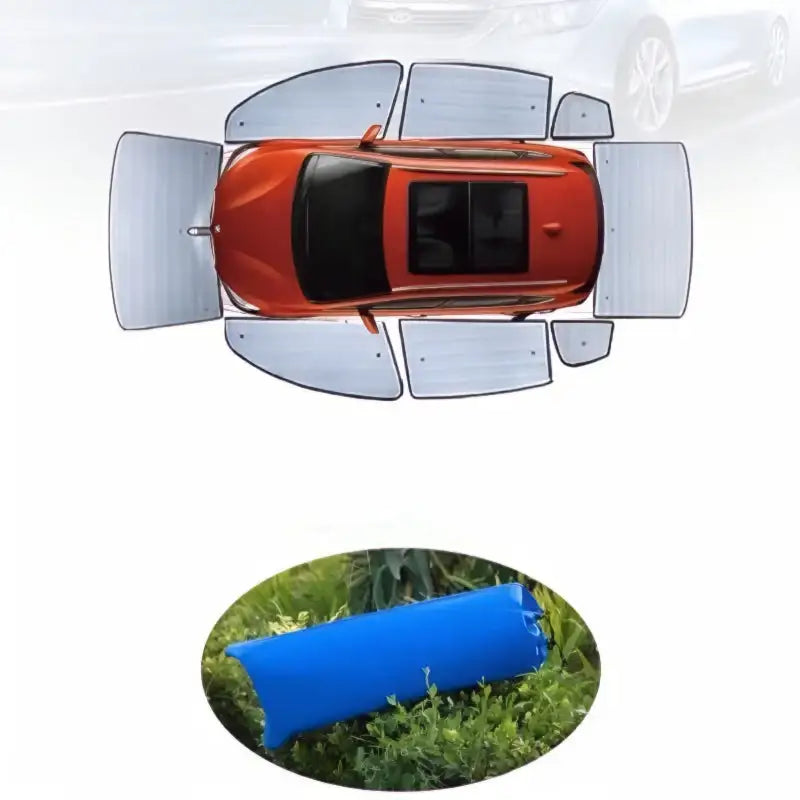 小鵬X9車頂遮陽板