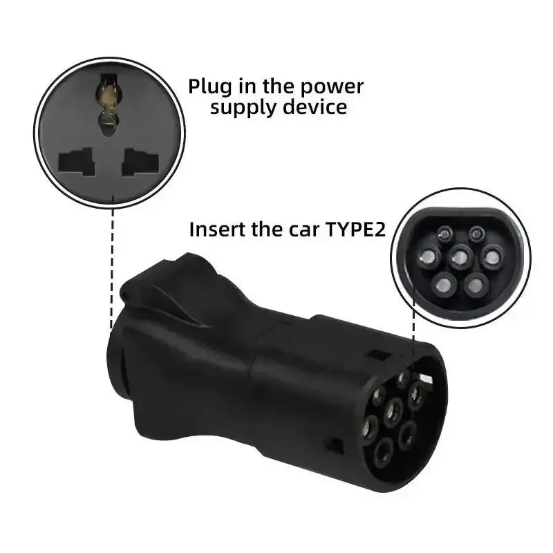 V2L Discharge Adapter Type2 for Geely EX5/Geely Starray EM-i Geely7