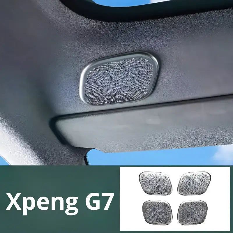 Звукоизолирующая накладка Xpeng G7 Deluxe Style (четыре части, верхняя панель)