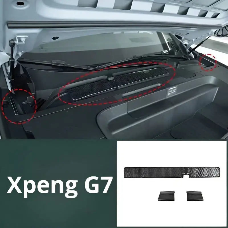 小鵬G7網狀導水格柵通道