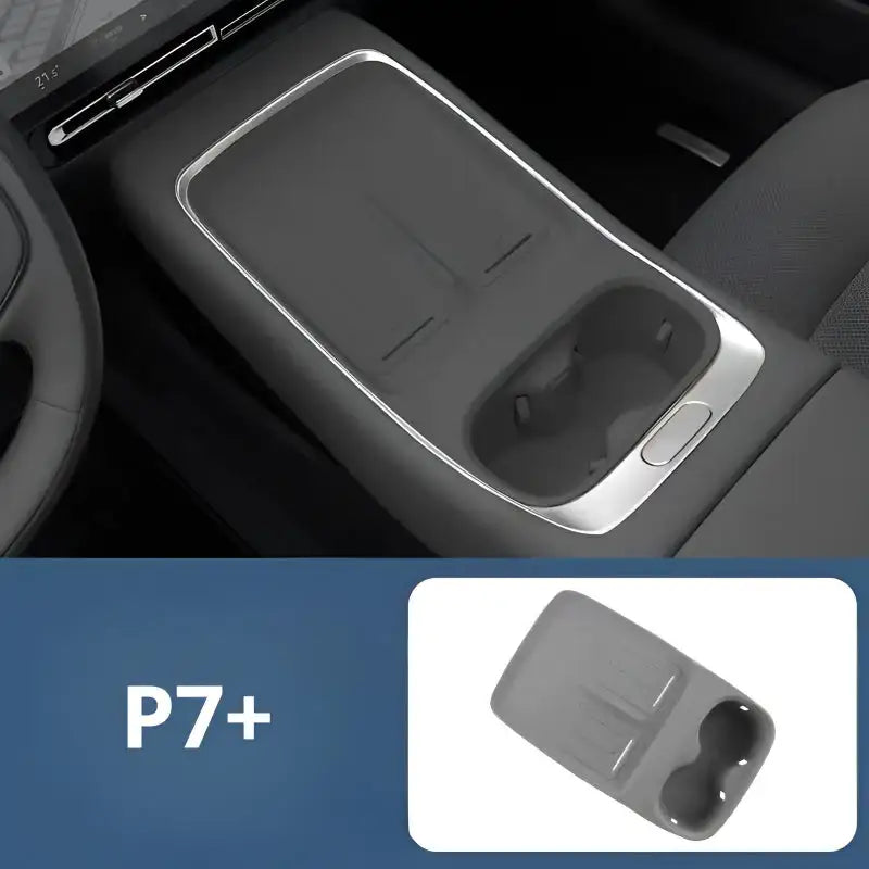 P7+ Armrest storage box& Center Console Silicone Pad & Lower Center Console Storage Box XPENG7