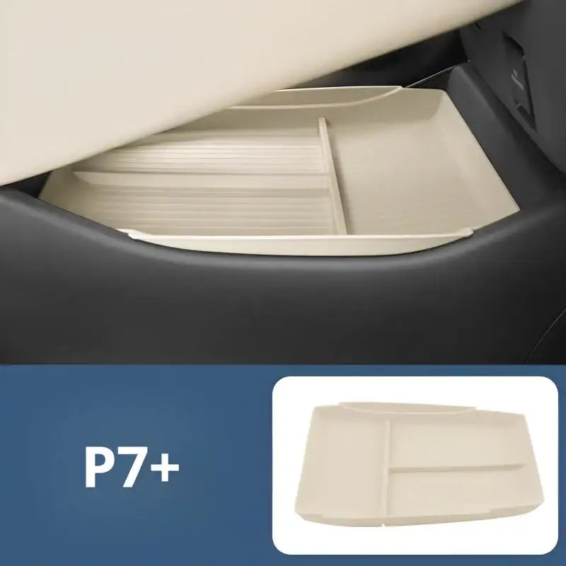 P7+ Armrest storage box& Center Console Silicone Pad & Lower Center Console Storage Box XPENG5