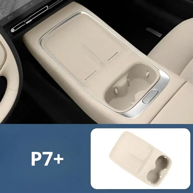 P7+ Armrest storage box& Center Console Silicone Pad & Lower Center Console Storage Box XPENG8
