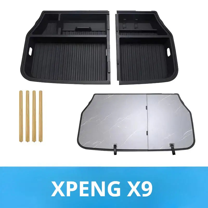 小鵬X9後車廂收納袋