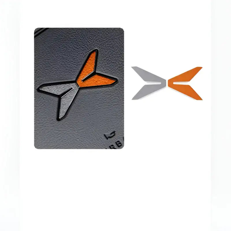 25款小鵬P7方向盤LOGO裝飾貼