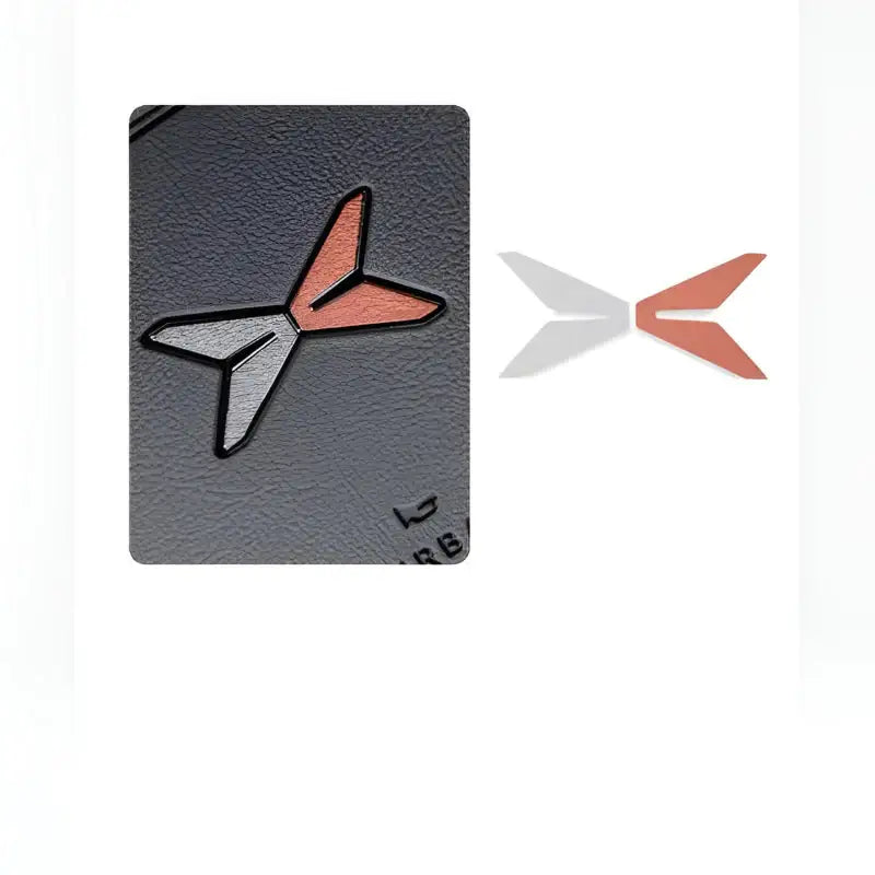 25款小鵬P7方向盤LOGO裝飾貼