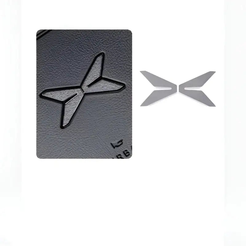 25款小鵬P7方向盤LOGO裝飾貼