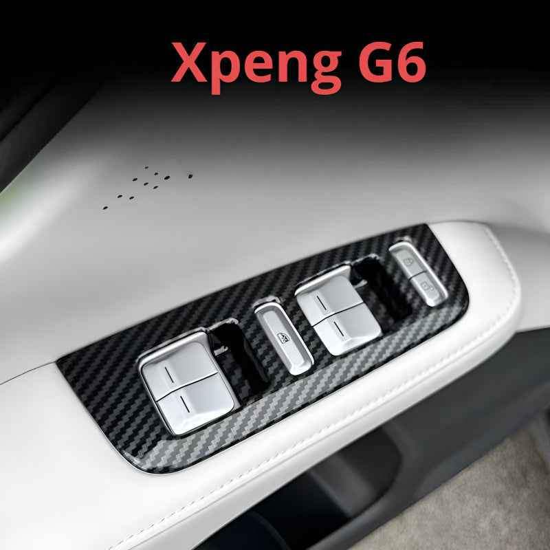 2025 XPENG G6 Window Switch Panel Cover Trim (4 PCS)