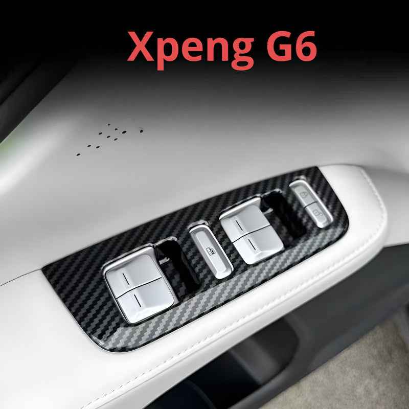 2025 XPENG G6 Window Switch Panel Cover Trim (4 PCS)