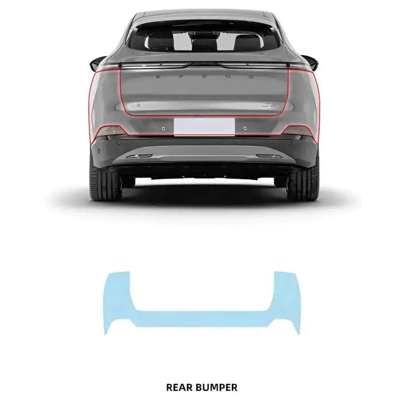 Precut TPU Paint Protection Film for XPENG XPENG4