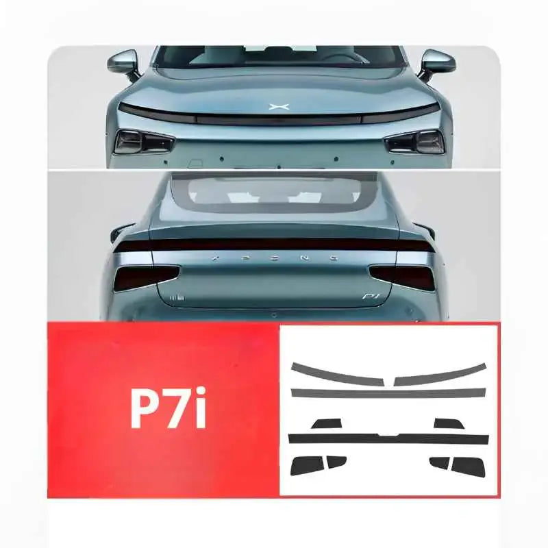 XPeng P7 P7i P7+ Smoked TPU Paint Protection Film