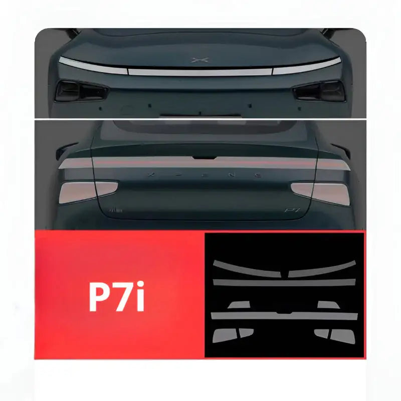 XPeng P7 P7i P7+ Smoked TPU Paint Protection Film