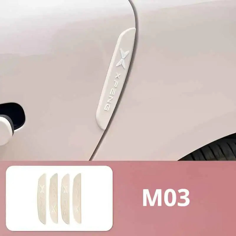 XPeng Mona M03 Car Door Anti-Collision Strip& Car Door Corner Edge Guards   ( 4 Pcs)