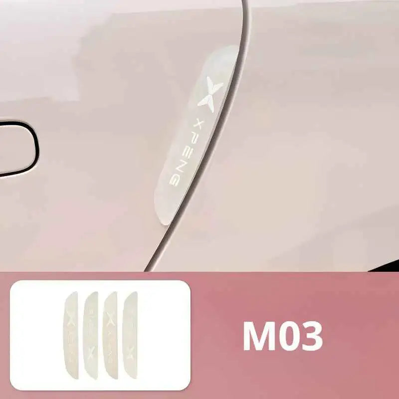XPeng Mona M03 Car Door Anti-Collision Strip& Car Door Corner Edge Guards   ( 4 Pcs)