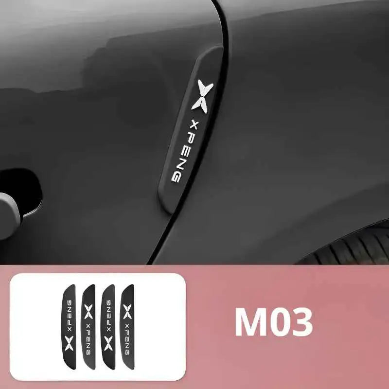 XPeng Mona M03 Car Door Anti-Collision Strip& Car Door Corner Edge Guards   ( 4 Pcs)
