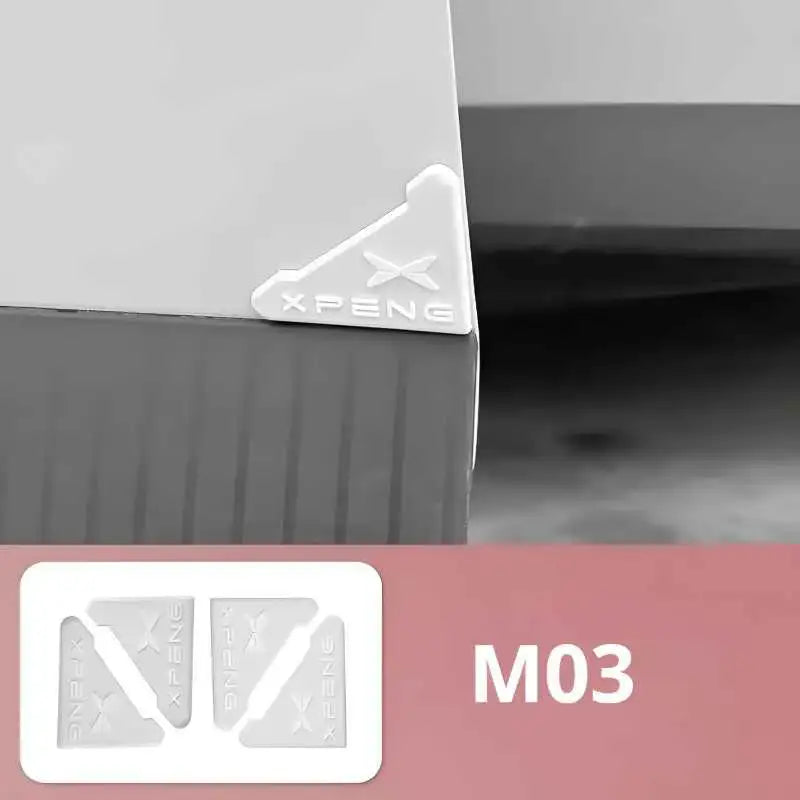 XPeng Mona M03 Car Door Anti-Collision Strip& Car Door Corner Edge Guards   ( 4 Pcs)