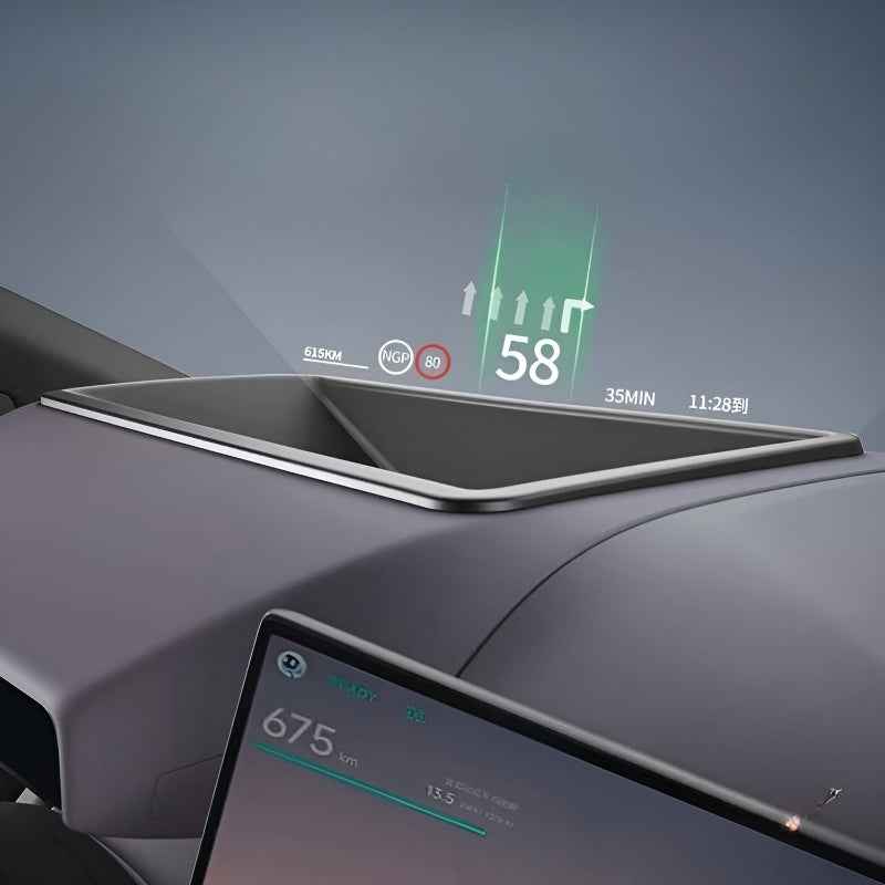 2025 XPeng P7 HUD Instrument Dust Cover | Anti-Glare ABS Protector