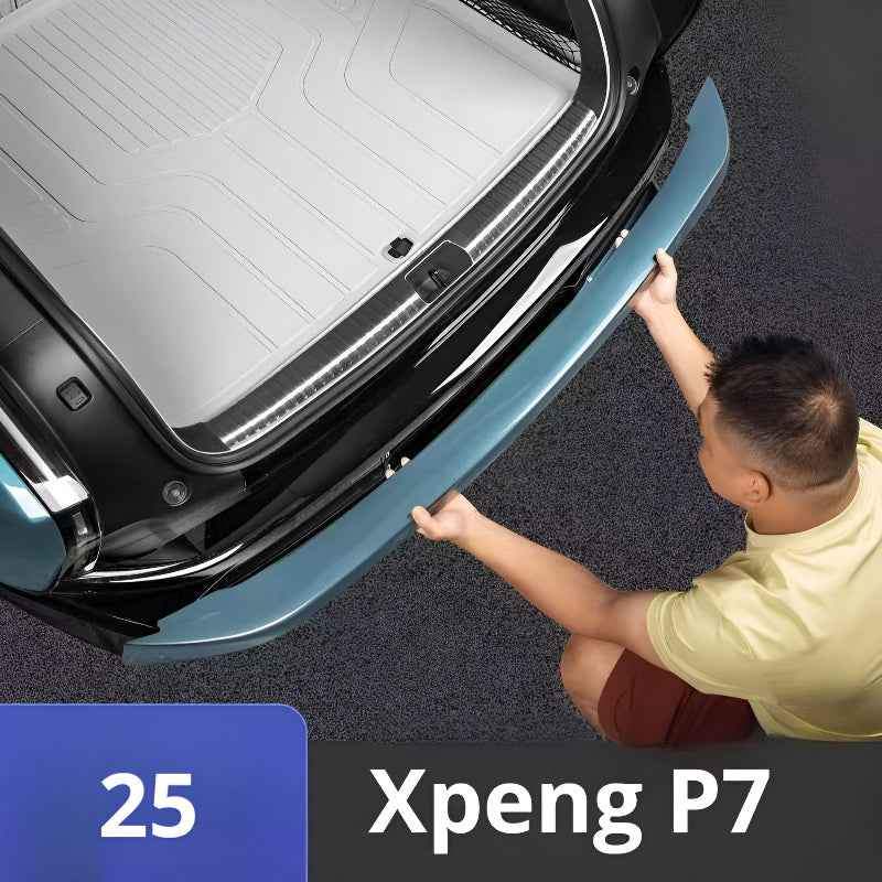 2025 XPeng P7 Rear Bumper Guard | Protective Trim