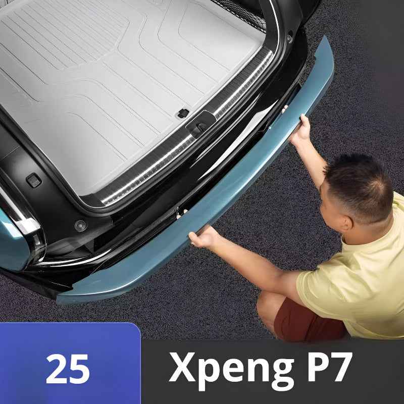 2025 XPeng P7 Rear Bumper Guard | Protective Trim