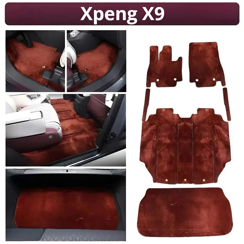 XPeng X9 Custom Fit Carpet Mats