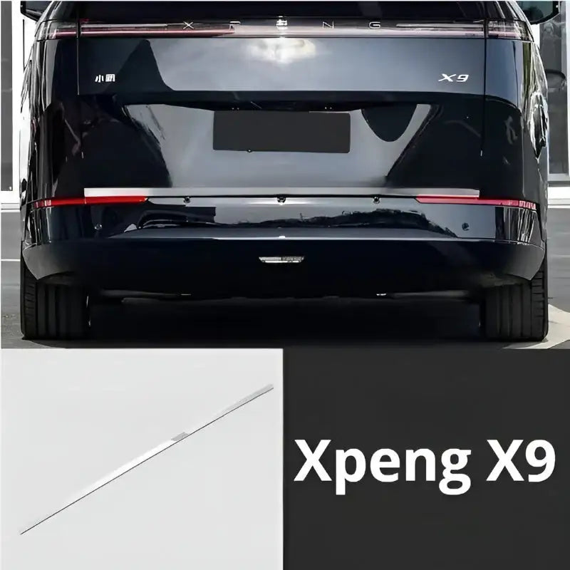 2024-2025 XPeng X9 Bumper Trim | 304 Stainless Steel Anti-Collision Protector