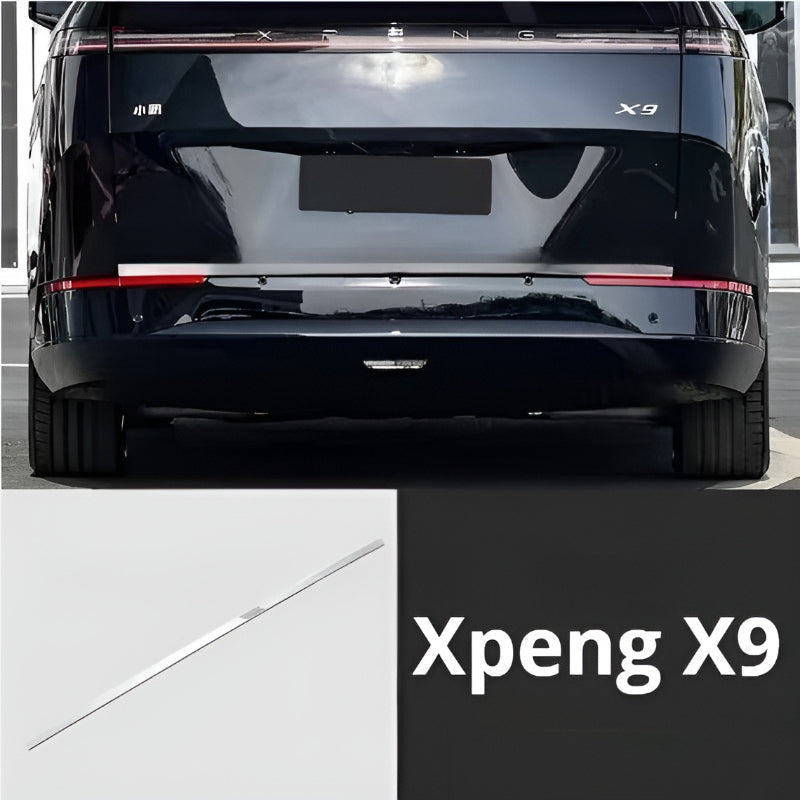 2024-2025 XPeng X9 Bumper Trim | 304 Stainless Steel Anti-Collision Protector