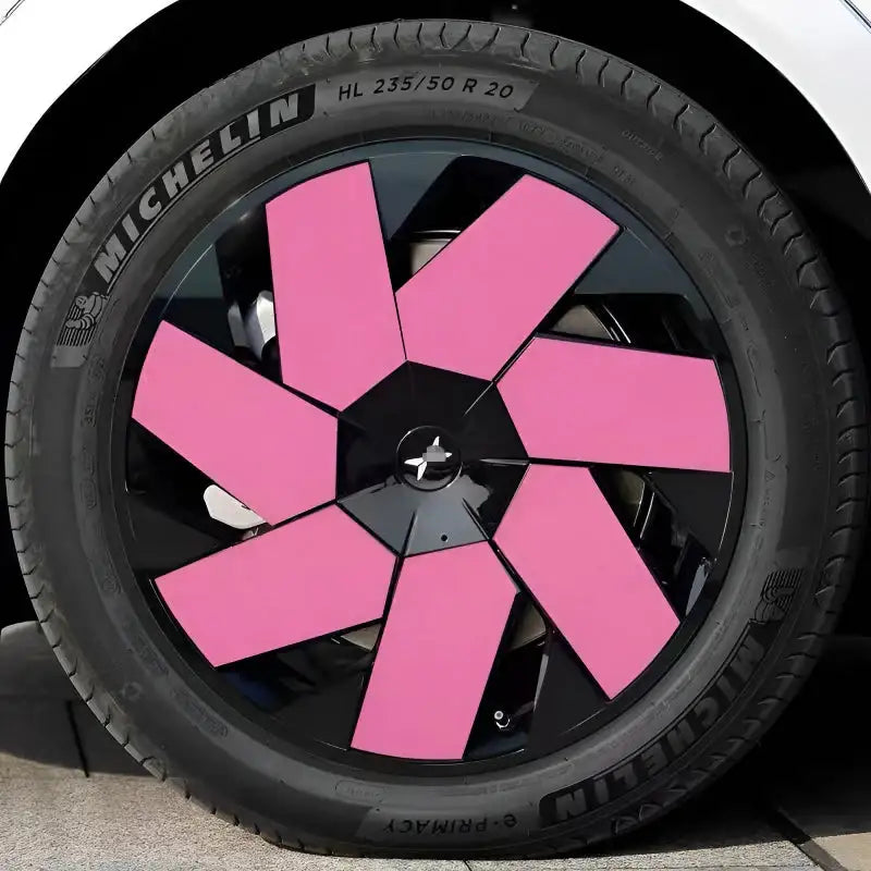 XPeng X9 Hubcap Sticker Blackout Modification £¨ 5 Wheels £©