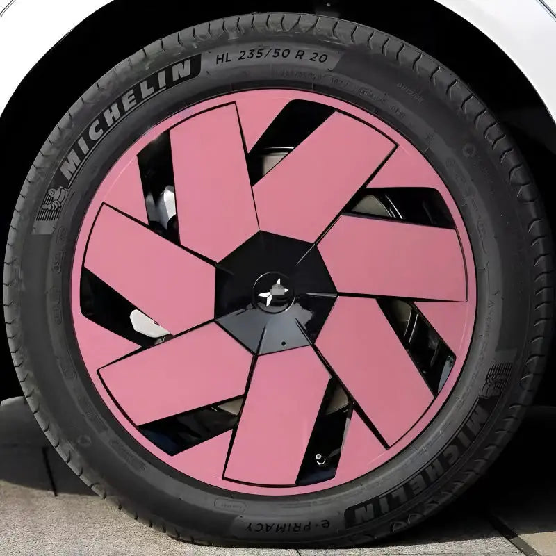 XPeng X9 Hubcap Sticker Blackout Modification £¨ 5 Wheels £©