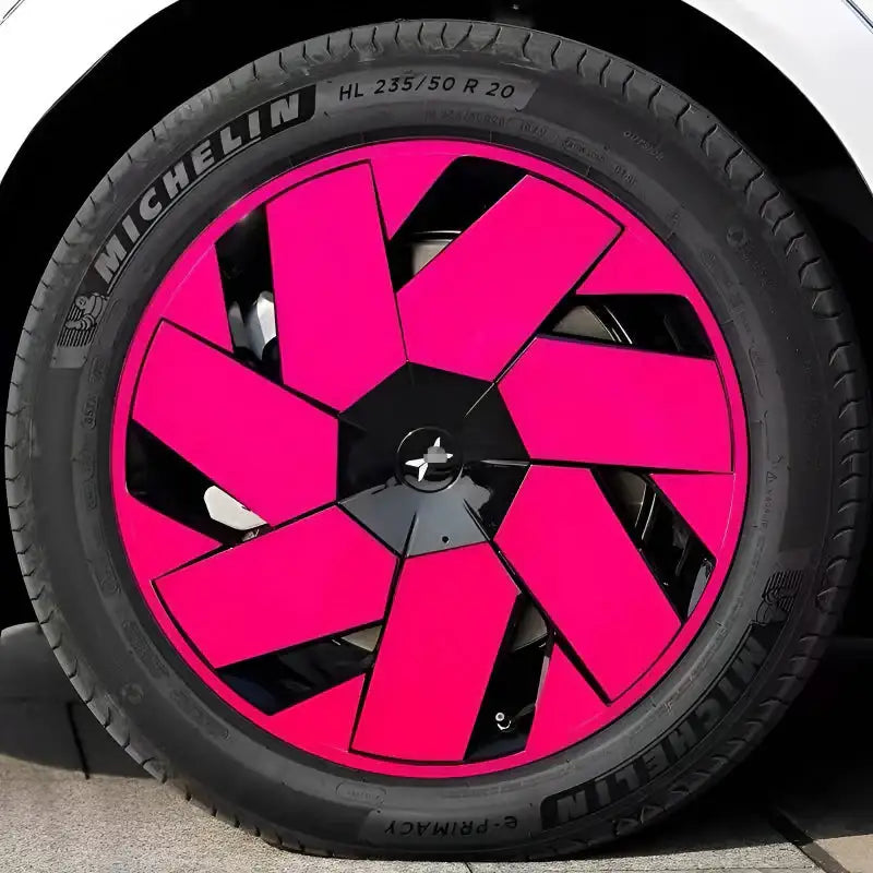 XPeng X9 Hubcap Sticker Blackout Modification £¨ 5 Wheels £©