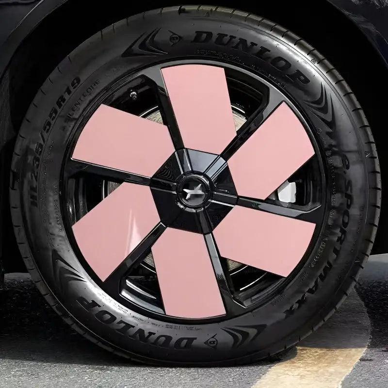 XPeng X9 Hubcap Sticker Blackout Modification £¨ 5 Wheels £©
