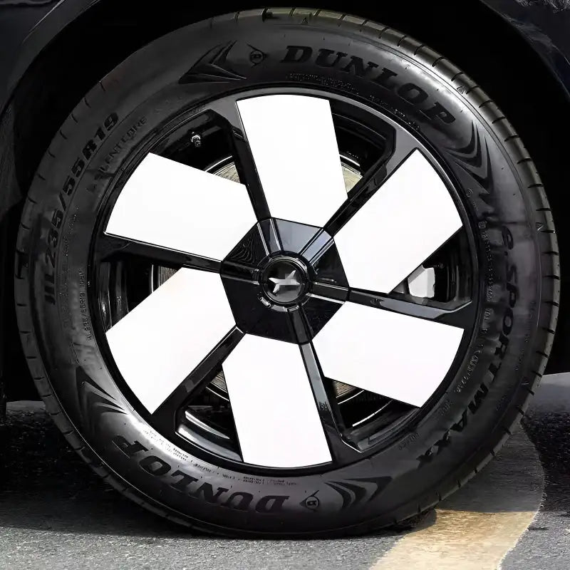 XPeng X9 Hubcap Sticker Blackout Modification £¨ 5 Wheels £©