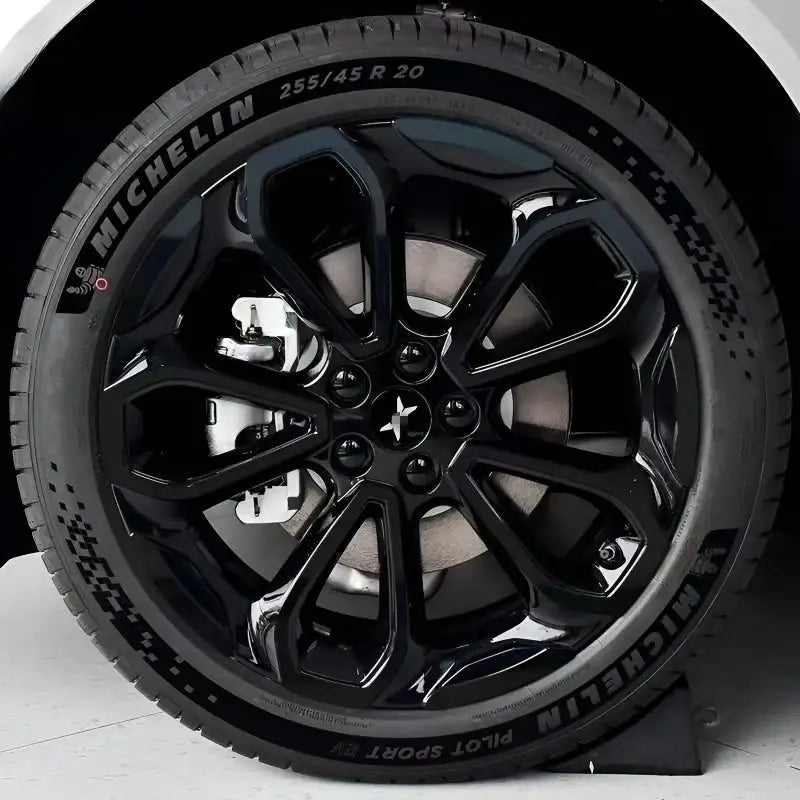 2025 XPENG G6 Hubcap Blackout Sticker