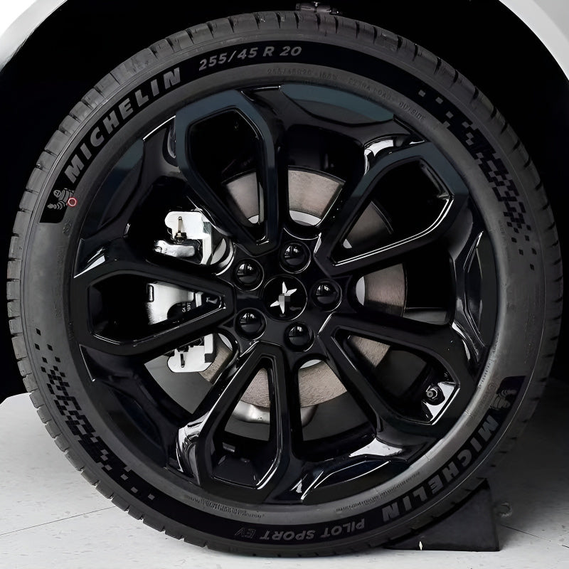 2025 XPENG G6 Hubcap Blackout Sticker