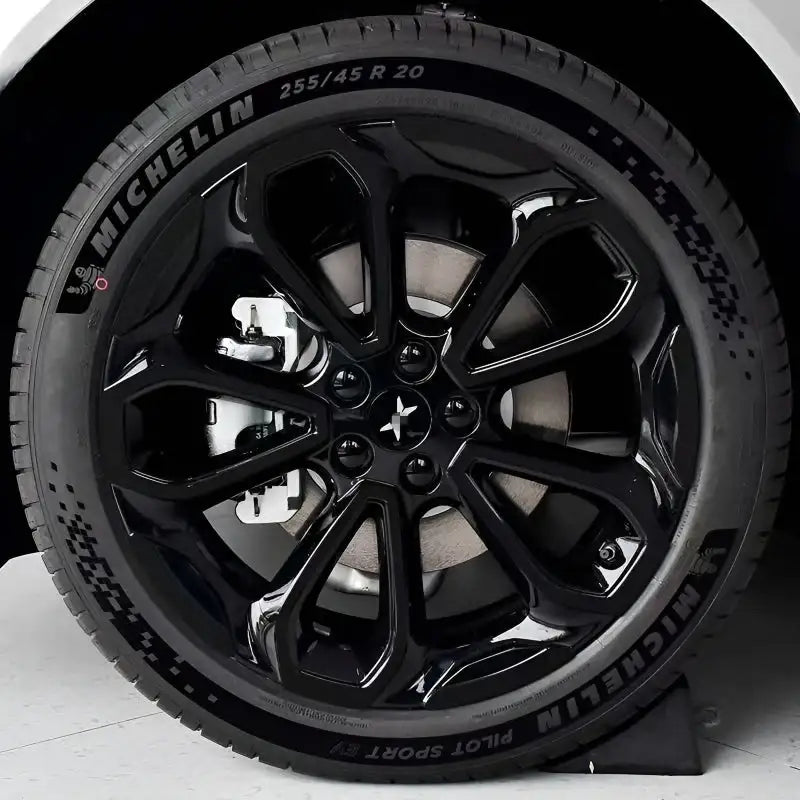2025 XPENG G6 Hubcap Blackout Sticker