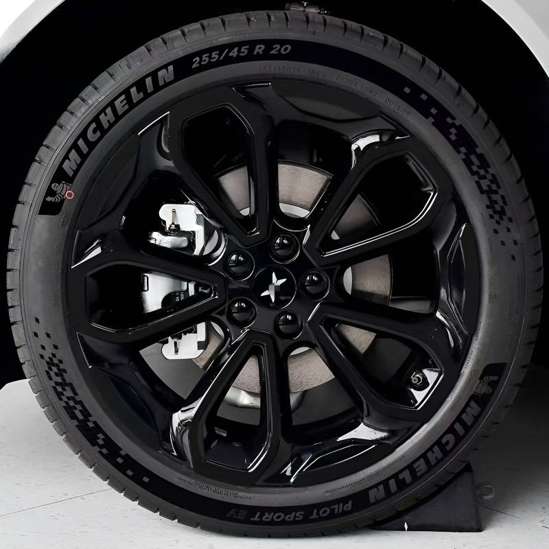 2025 XPENG G6 Hubcap Blackout Sticker